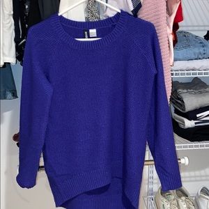 Dark purple H&M sweater